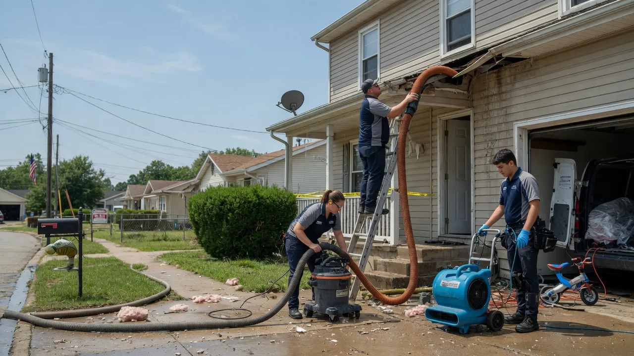 Water Damage Restoration in Crown City, OH near me